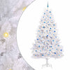 Vidaxx künstlicher klappbarer Weihnachtsbaum weiß 270 cm PVC und Stahl