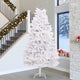 Vidaxx künstlicher klappbarer Weihnachtsbaum weiß 300 cm PVC und Stahl