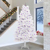 Vidaxx künstlicher klappbarer Weihnachtsbaum weiß 300 cm PVC und Stahl