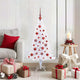 Künstlicher Weihnachtsbaum von Vidaxx mit 150 LEDs, weiß, 120 cm, PVC und Stahl