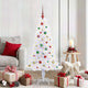 Künstlicher Weihnachtsbaum von Vidaxx mit 150 LEDs, weiß, 150 cm, PVC und Stahl