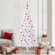 Künstlicher Weihnachtsbaum von Vidaxx mit 300 LEDs, weiß, 210 cm, PVC und Stahl