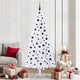 Künstlicher Weihnachtsbaum von Vidaxx mit 300 LEDs, weiß, 210 cm, PVC und Stahl