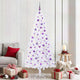 Künstlicher Weihnachtsbaum von Vidaxx mit 300 LEDs, weiß, 210 cm, PVC und Stahl