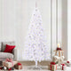 Künstlicher Weihnachtsbaum von Vidaxx mit 300 LEDs, weiß, 240 cm, PVC und Stahl
