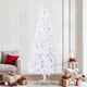 Künstlicher Weihnachtsbaum von Vidaxx mit 300 LEDs, weiß, 240 cm, PVC und Stahl
