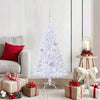 Künstlicher Weihnachtsbaum von Vidaxx mit 150 LEDs, weiß, 120 cm, PVC und Stahl