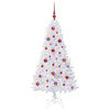 Künstlicher Weihnachtsbaum von Vidaxx mit 150 LEDs, weiß, 150 cm, PVC und Stahl