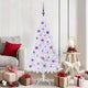 Künstlicher Weihnachtsbaum von Vidaxx mit 150 LEDs, weiß, 150 cm, PVC und Stahl