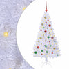 Künstlicher Weihnachtsbaum von Vidaxx mit 150 LEDs, weiß, 150 cm, PVC und Stahl