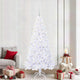 Künstlicher Weihnachtsbaum von Vidaxx mit 300 LEDs, weiß, 210 cm, PVC und Stahl