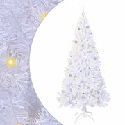 Künstlicher Weihnachtsbaum von Vidaxx mit 300 LEDs, weiß, 210 cm, PVC und Stahl - afbeelding 2