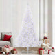 Künstlicher Weihnachtsbaum von Vidaxx mit 300 LEDs, weiß, 240 cm, PVC und Stahl