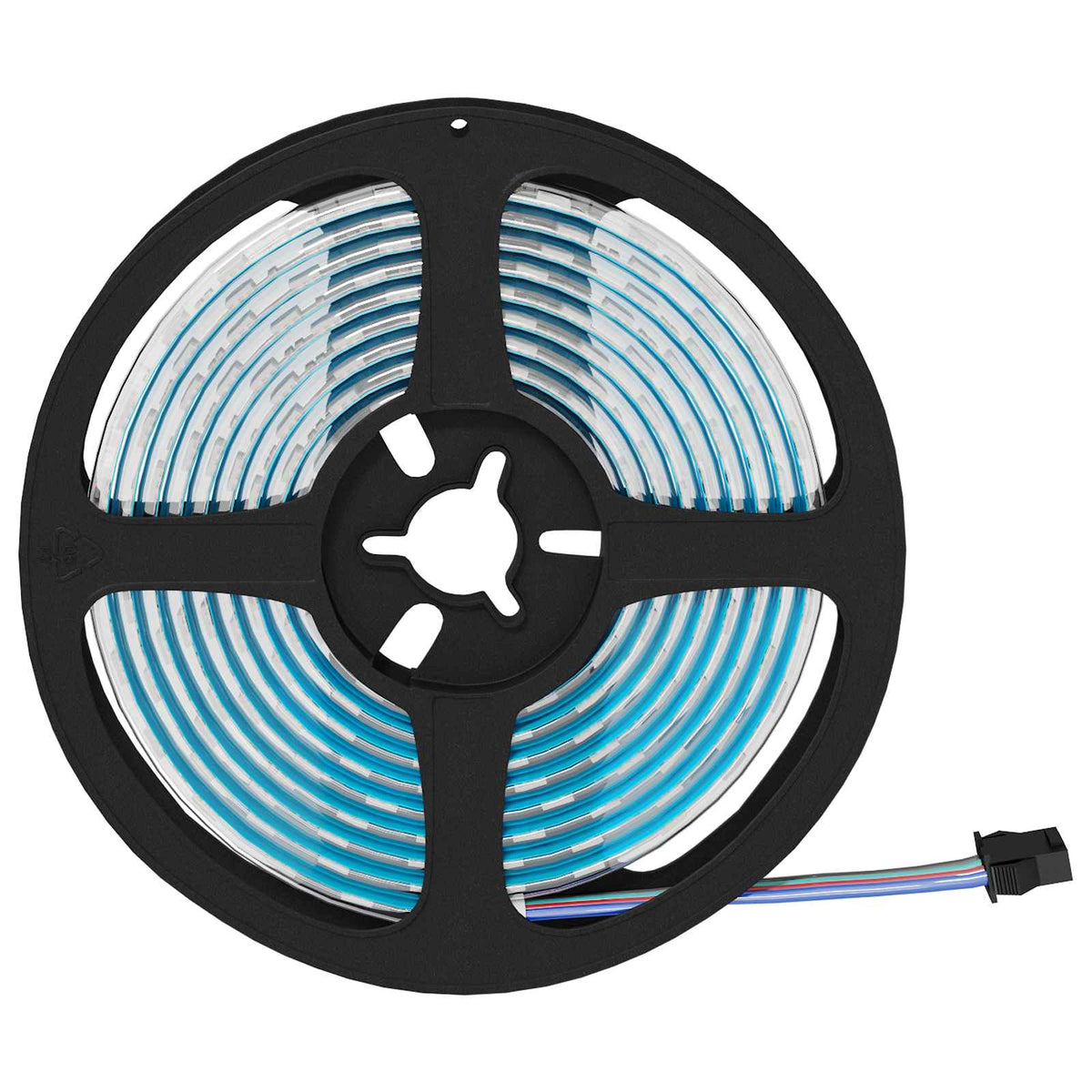 Vidaxxl LED-Streifen 2 Stück schwarz und transparent 210 x 0,8 x 0,3 cm