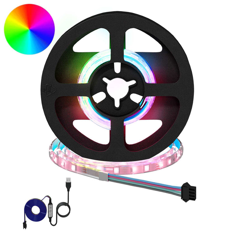 Vidaxxl LED-Streifen 2 Stück schwarz und transparent 250 mm Kupfer und Kunststoff