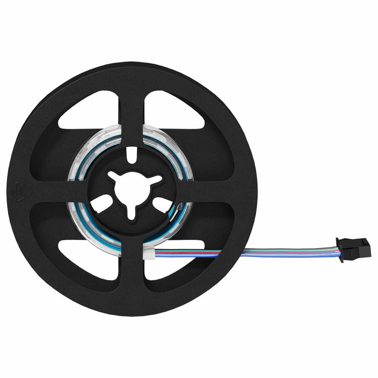 Vidaxxl LED-Streifen 2 Stück schwarz und transparent 250 mm Kupfer und Kunststoff