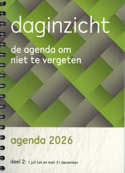Tägliche Insight-Agenda 2026 Teil 2 (Juli–Dezember) – 1 Tag pro Seite, mit Klarheit bei geringem Reiz (keine Demenz)