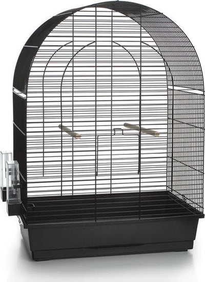 Beeztees Lucie – Vogelkäfig – Schwarz – Groß – 54 x 34 x 75 cm