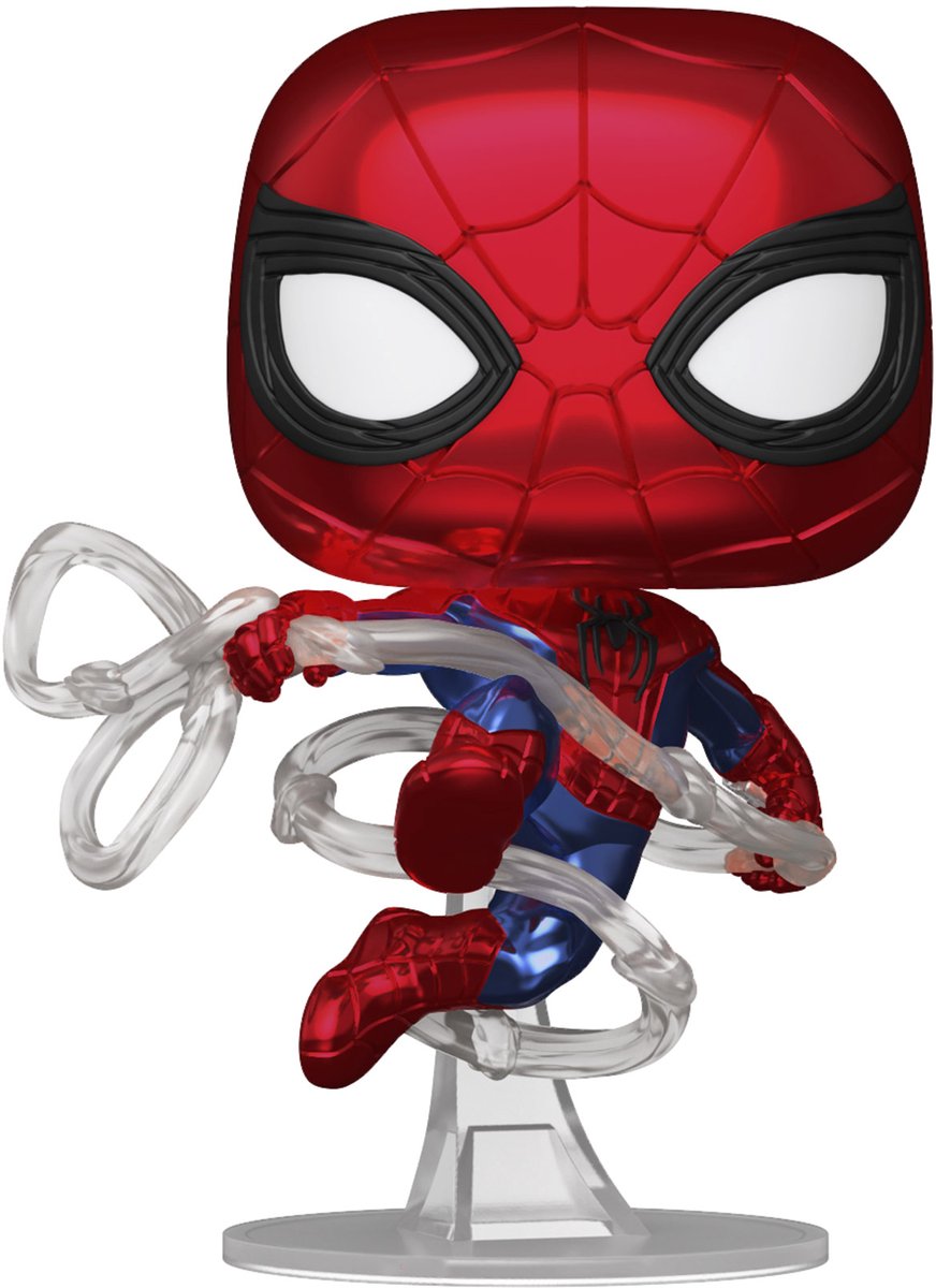 Funko-Pop-Animation: Spider Man – metallisch