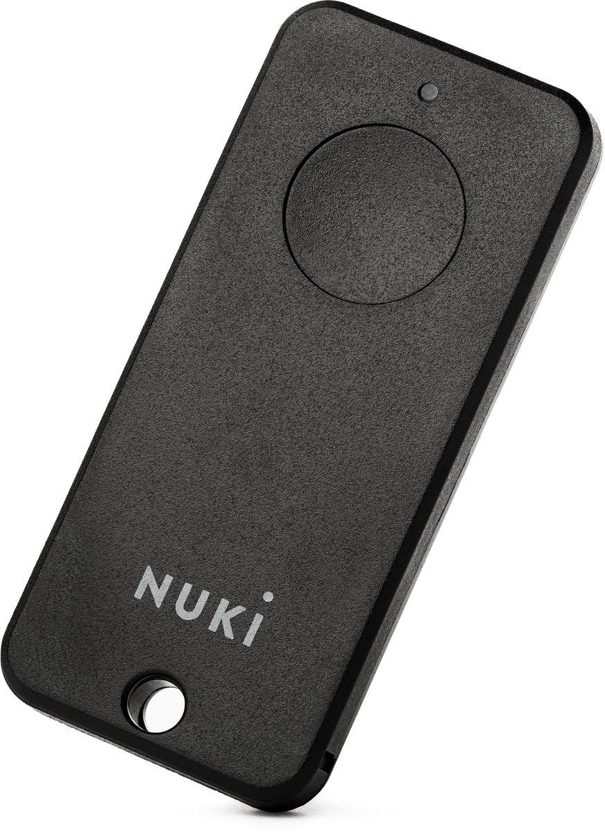 Nuki Fob – Bluetooth-Schlüsselanhänger – kabellose Türöffnung – kompatibel mit Smart Lock – ohne Smartphone – Schwarz