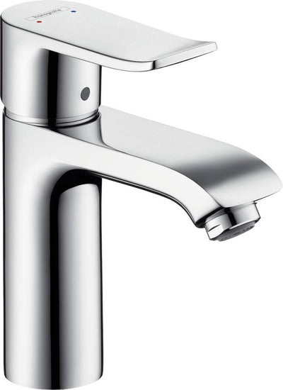 Hansgrohe Metris Waschtischarmatur – mittlerer Auslauf – ohne Ablaufgarnitur – Chrom