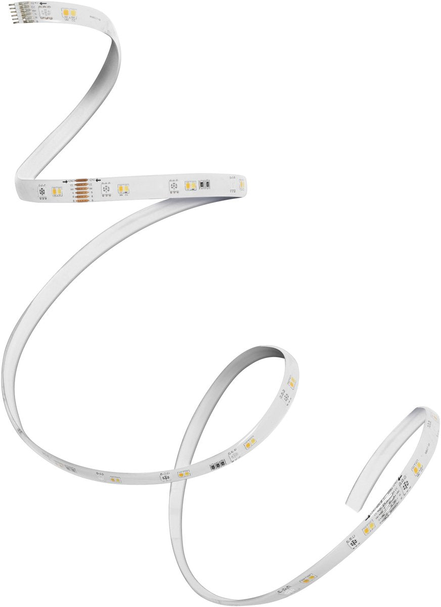 Osram Smart Matter Flex dekorative, erweiterbare LED-Streifen mit Matter-Technologie, ext RGB, bunt und weiß, dimmbar, 1 m, Lampen nicht austauschbar