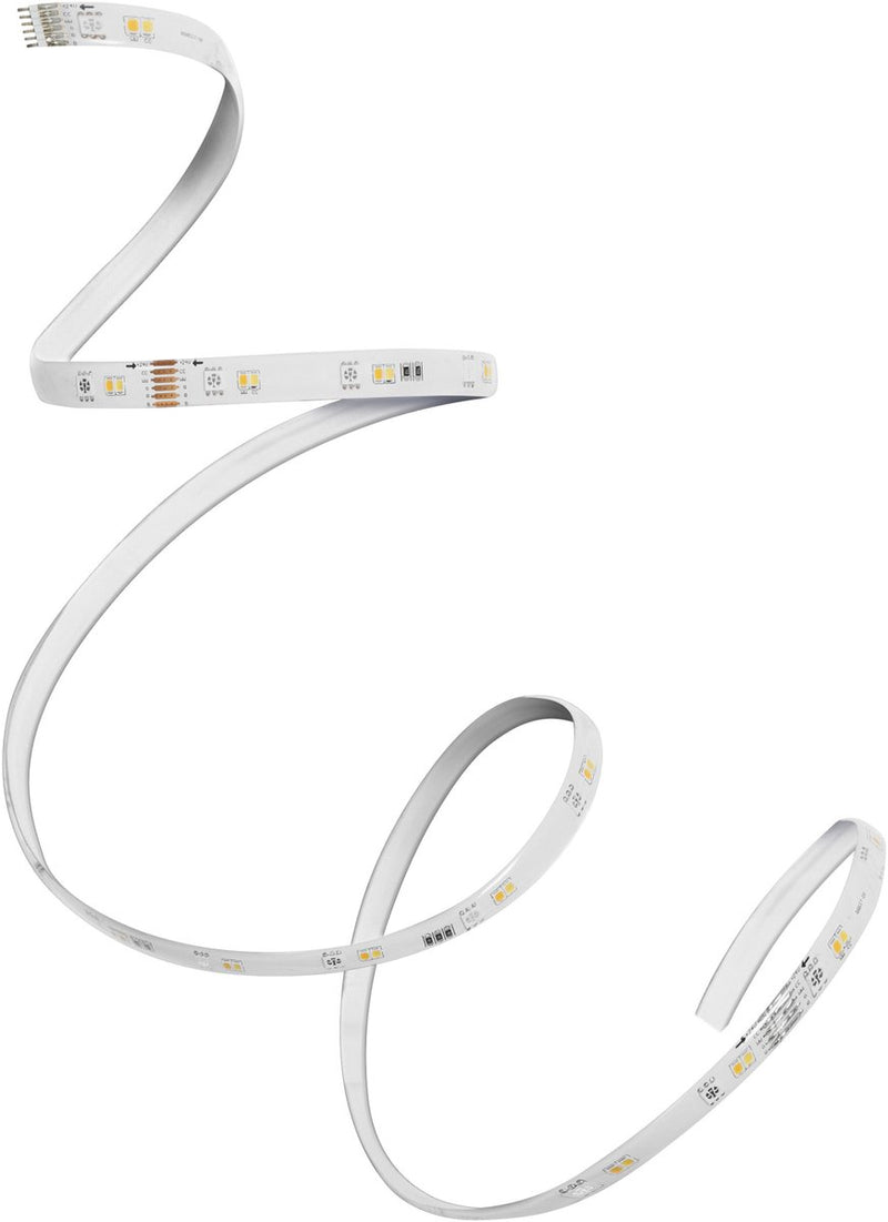 Osram Smart Matter Flex dekorative, erweiterbare LED-Streifen mit Matter-Technologie, ext RGB, bunt und weiß, dimmbar, 1 m, Lampen nicht austauschbar