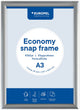 Europel Economy Klickrahmen – Posterrahmen – A3 – 42 x 29,7 cm – 25 mm – Aluminium – Silber