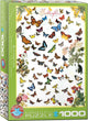 Eurographics - Schmetterlinge [Schmetterlinge] - 1000 Teile 48×68cm (B×H) – Puzzle