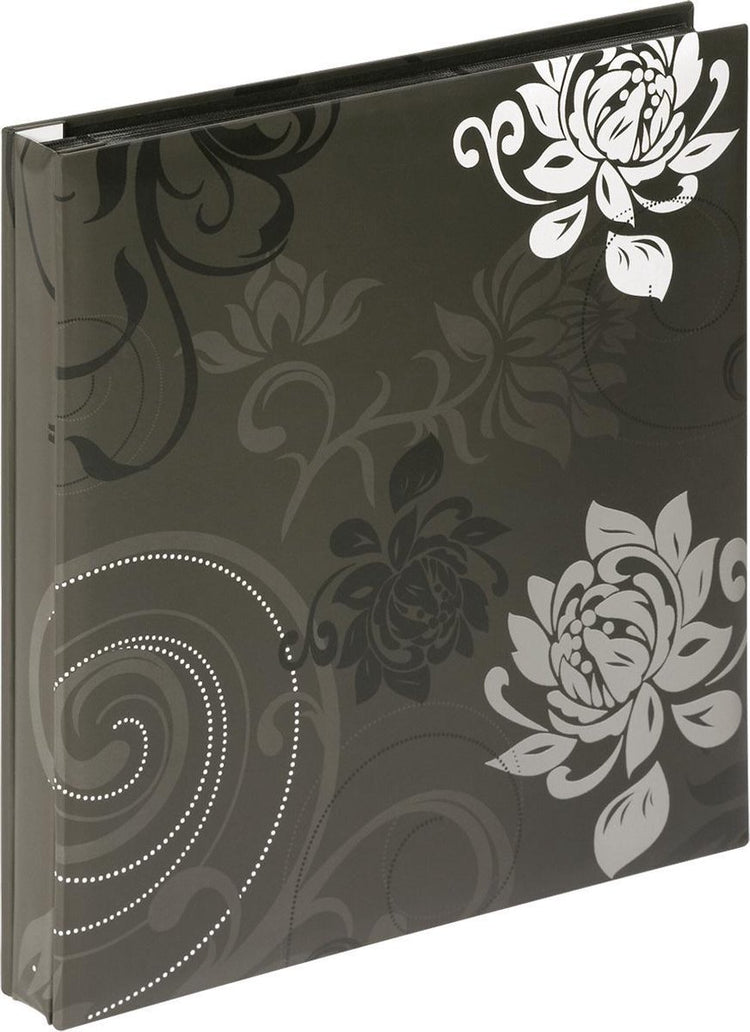Walther me-201-b grindy – Memo-Einsteckalbum – Größe 23 x 24 cm – 200 Fotos 11,5 x 15,5 cm – Schwarz