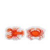 Decoris Teller Meerestier Glas 17,5x26,5x2,5cm