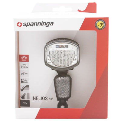 Spanninga Scheinwerfer Nelios 100 xe 100(+100)Lux E-Bike 6-36V