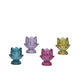 Decoris Teelichthalter Tulpenglas ø7,7xh8,3cm