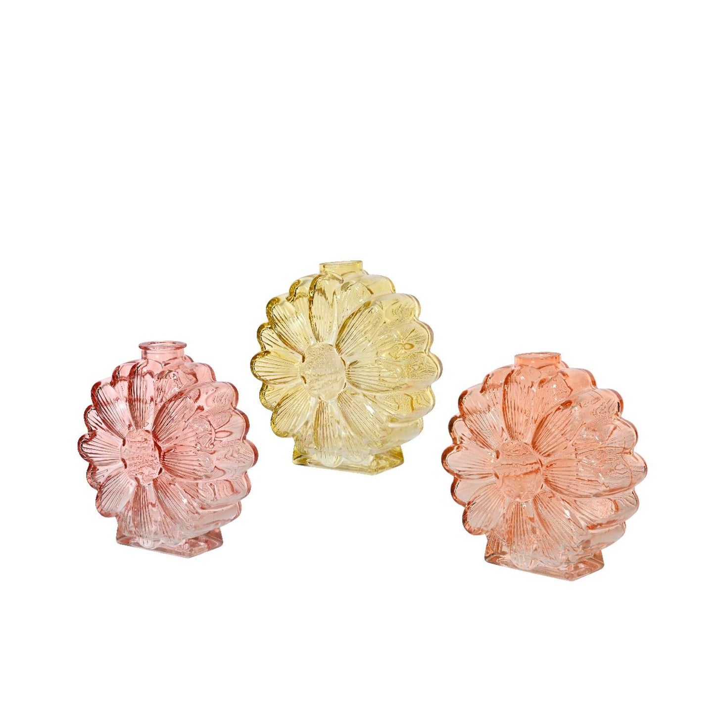Decoris Vase Blumenglas 14x5,5x16,3cm
