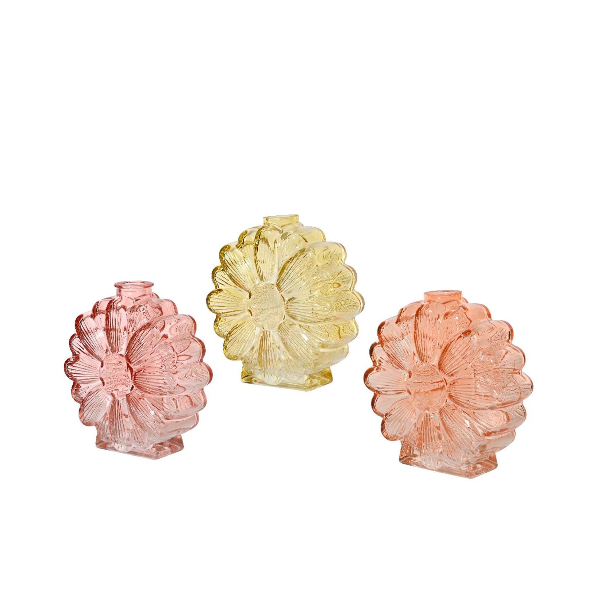 Decoris Vase Blumenglas 14x5,5x16,3cm