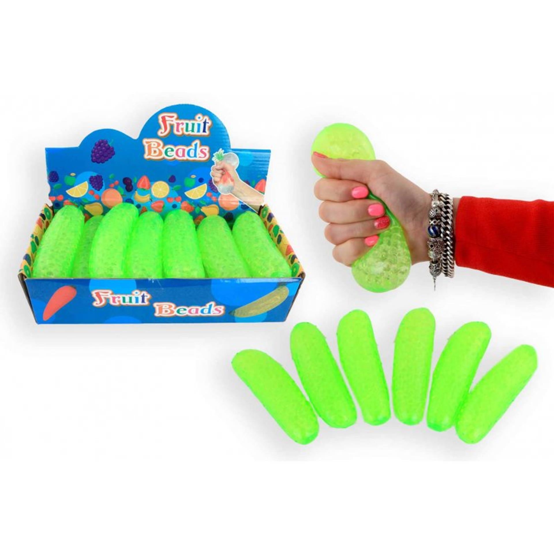 Fruchtperlen Stressball Gurke 14cm