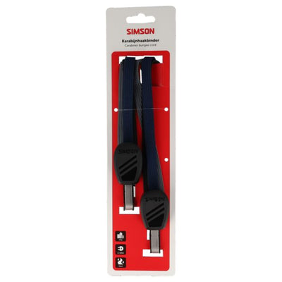 Simson Karabinerband 71cm schwarz blau anthrazit