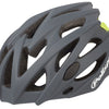 Polisport-Zweig-Fahrradhelm L 58-61 cm Grau Fluo Gelb