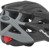 Polisport-Zweig-Fahrradhelm L 58-61 cm schwarz grau