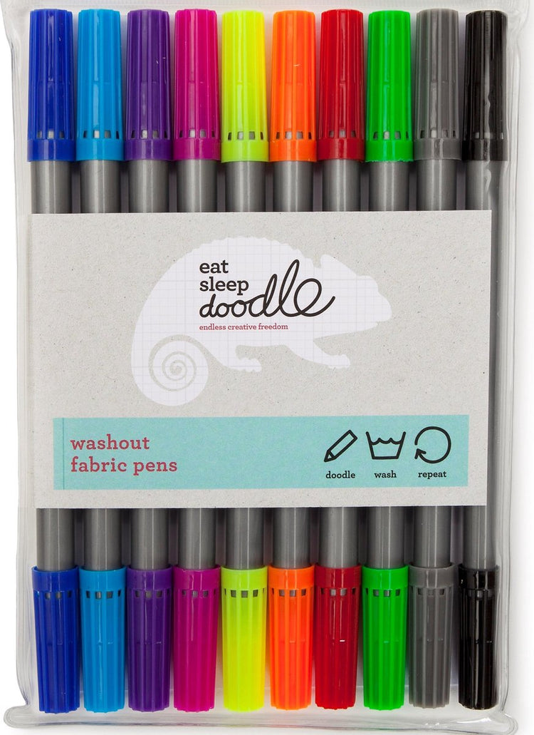 Waschbare Farbmarker von Eatsleepdoodle – 10er-Set