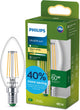 Philips LED Ultraeffiziente LED-Lampe von Philips – 60 W – E14-Fassung – warmweißes Licht: 2700 K – Milchglas – P45-Kugellampe – lange Lebensdauer