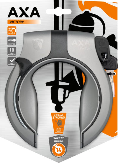 AXA Victory Ringschloss - ART2, grau, 10mm - maximale Sicherheit