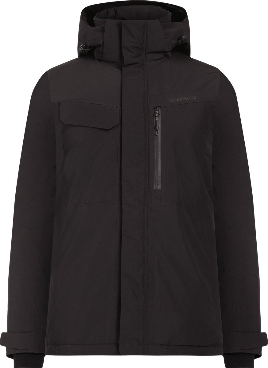 Didriksons Stefan USX JKT Herren Outdoorjacke – Schwarz