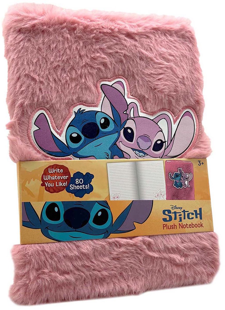 Stitch-Plüsch-Notizbuch