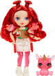 Rainbow High Littles Regenbogen-Fantasie-Fee-Puppe Apfel (rot)