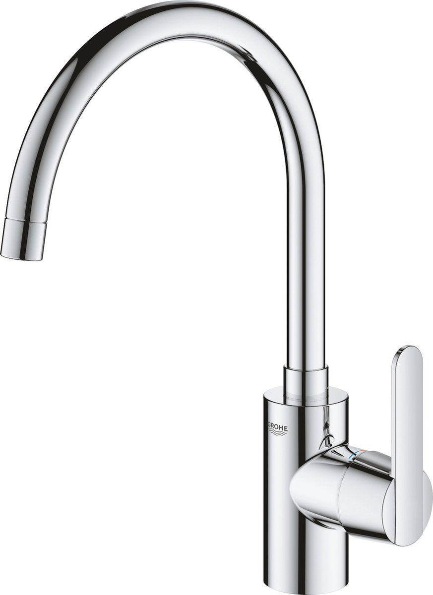 Grohe bekommt Küchenarmatur – schwenkbarer Auslauf – Chrom