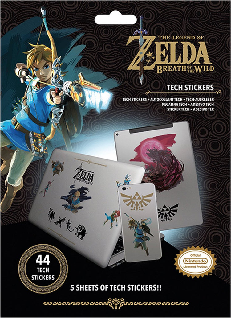 Pyramid International The Legend of Zelda Breath of the Wild – Tech-Aufkleberpaket