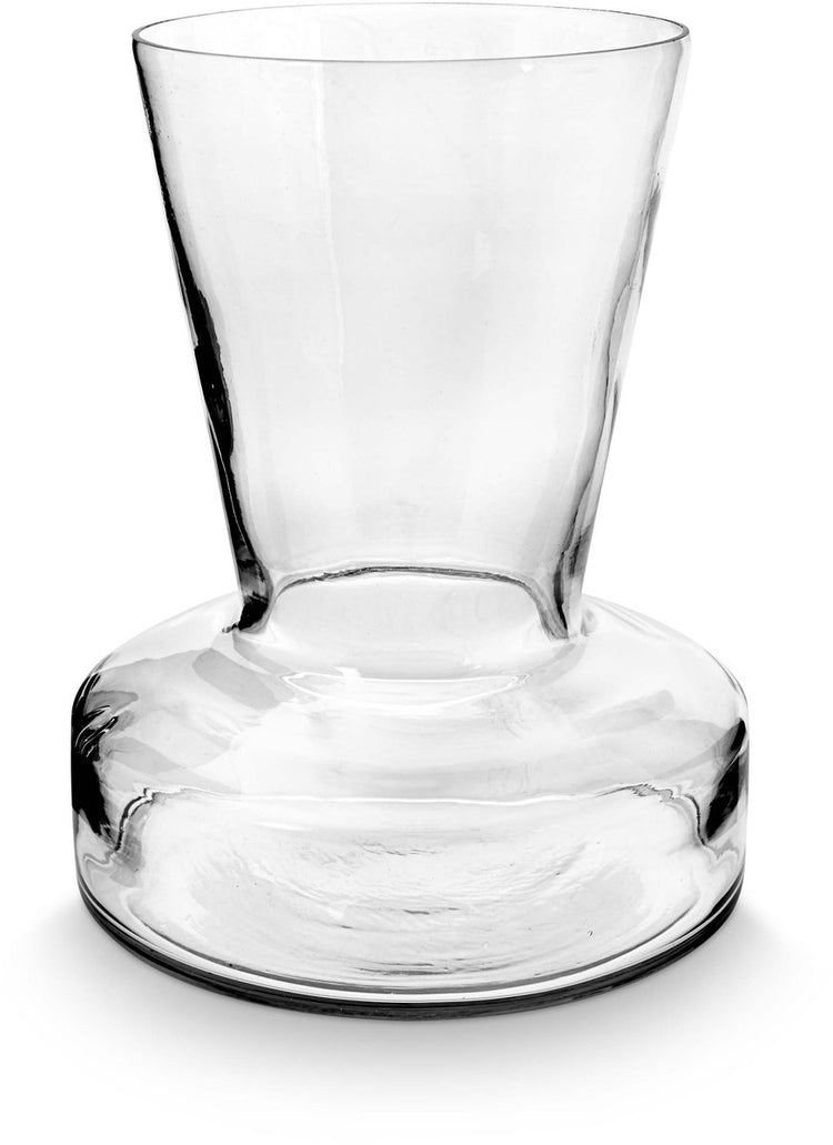 Pip Studio vtwonen - Basic - Vase - transparent - Glas - 16x16x19cm