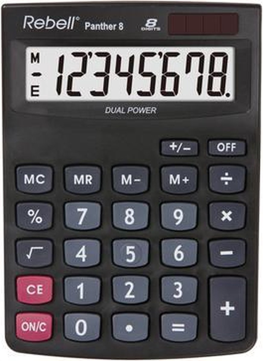 Rebel-Rechner – Panther 8bx – Schwarz – re-panther8bx