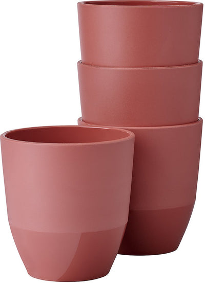 Mepal Tasse Silueta - 4x 200 ml - Kaffeetasse - Vivid Mauve